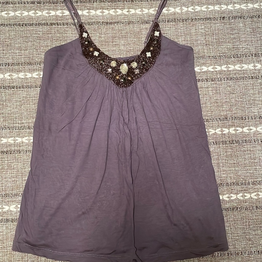Purple Forever 21 Tank Top.